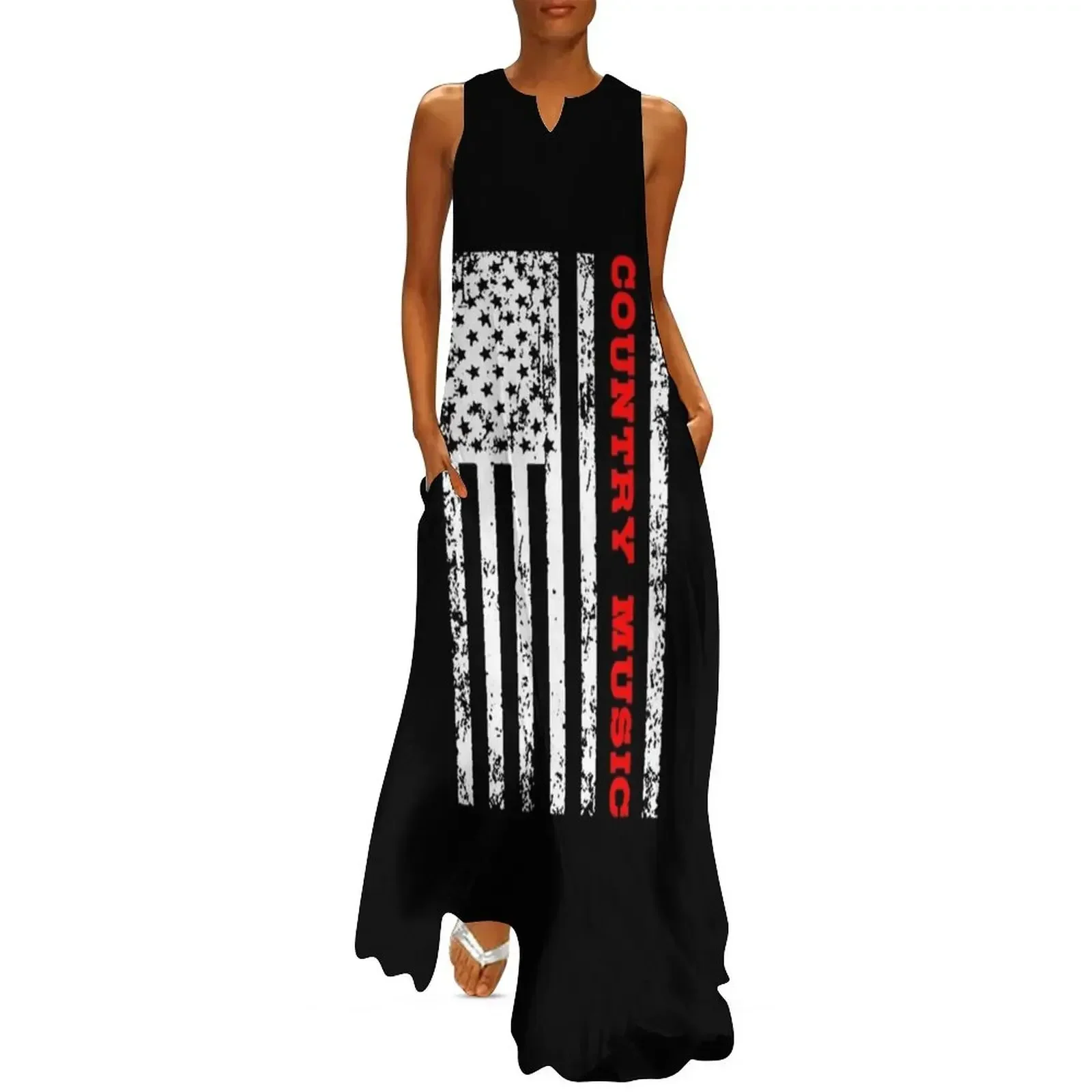 

Country Music Long Dress clothes for women Beachwear Women's long dress women's elegant loose dresses Dress