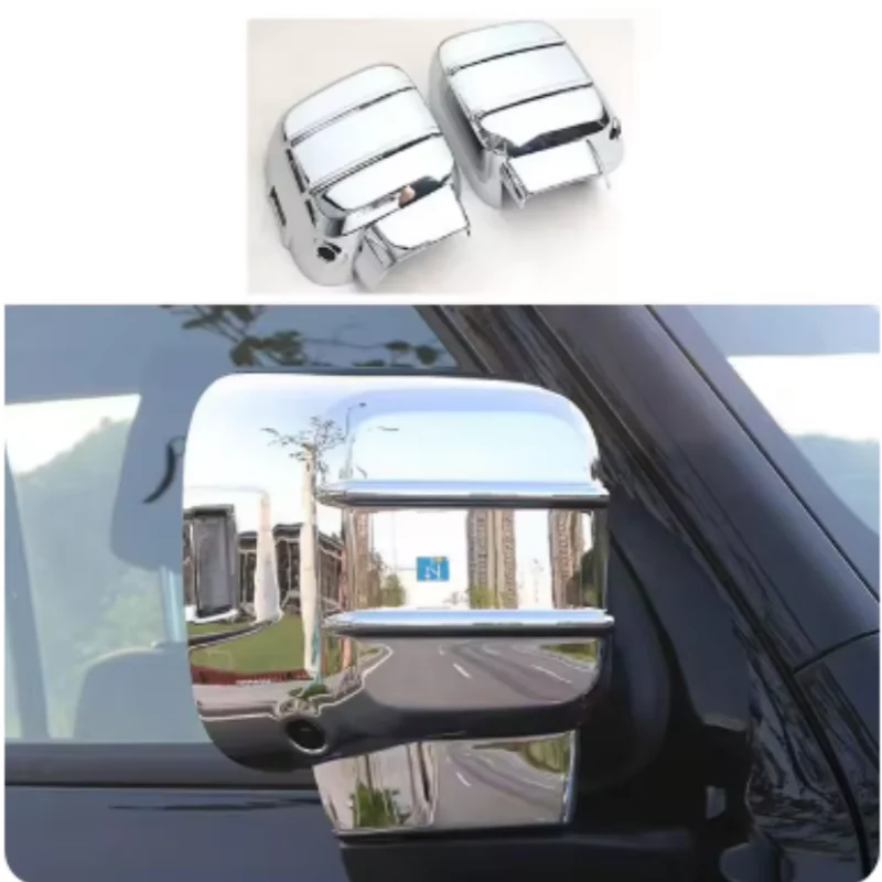 

For WEY Tank 300 rear view mirror/rain brow decorative cover Decorative protection anti-scratch cover Car styling ABS 2021-2024