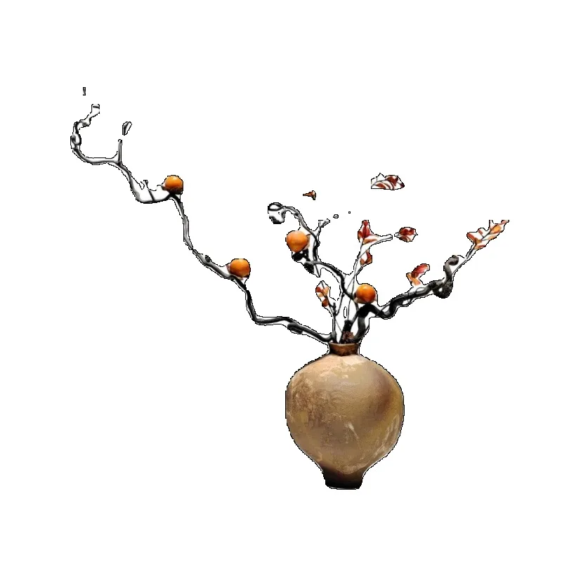 

Wabi-sabi simulation flower ornament zen tea room high-end floral art