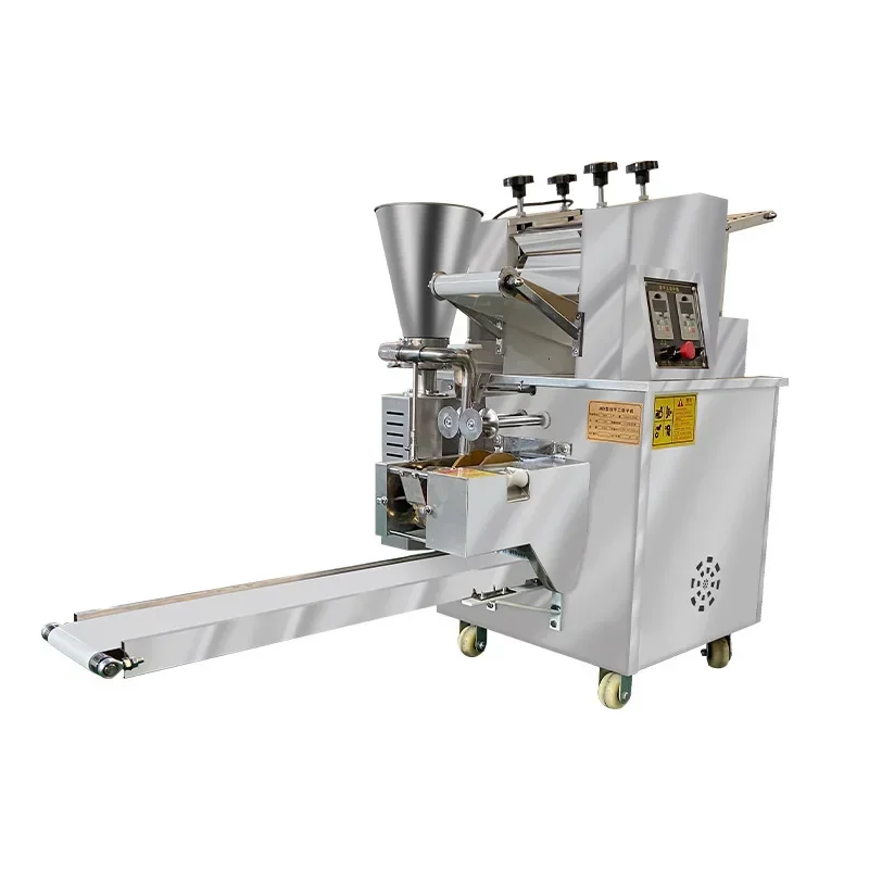 Máquina de envolver dumplings, máquina para hacer pan, sopa, masa hervida frita, precio para vender
