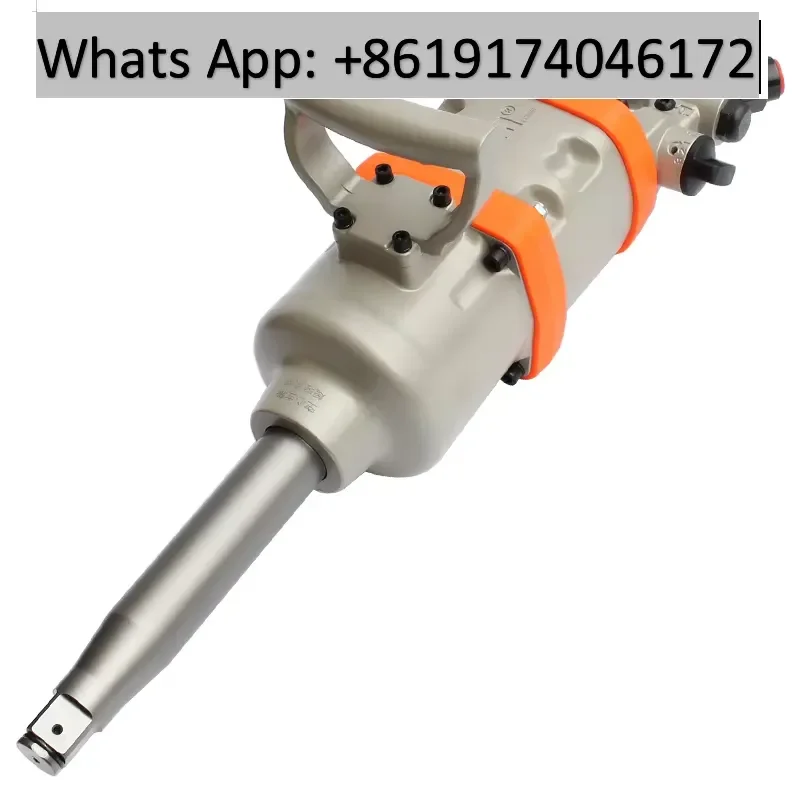 Heavy duty 1-inch industrial grade pneumatic socket wrench for wind cannon, tire and screw disassembly tool for gas and truck