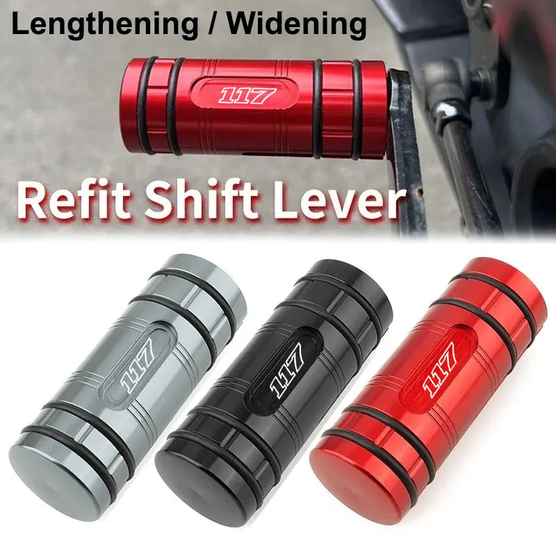 Motorcycle Gear Shift Lever Pedal Tip Extension Brake Leve For Harley Softail Low Rider ST FXLRST FXRST Breakout Touring CVO 117