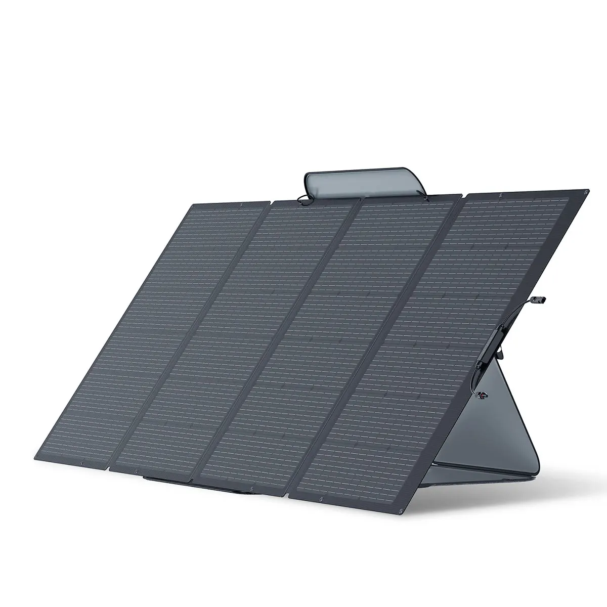 

400W Portable Solar Panel for Power Station, Foldable Solar Charger With Adjustable Kickstand, Waterproof IP68 Solar Modules