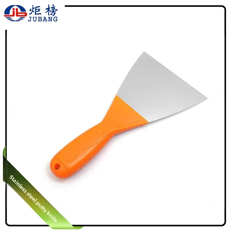 스테인리스강 석고 흙손 오일 애쉬 청소 스페이드 벽 필링 스크레이퍼 진흙 제거 도구, 전문 등급 건설 용품