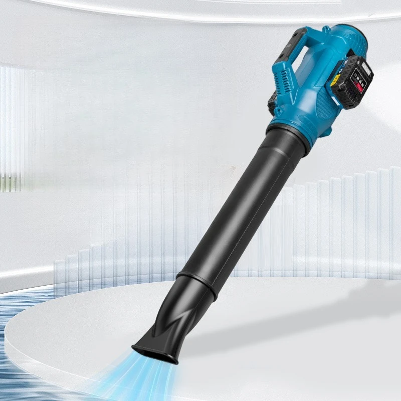 

High-power leaf blower blowing and suction integrated garden vacuum cleaner with battery 6-speed outdoor storm dryer