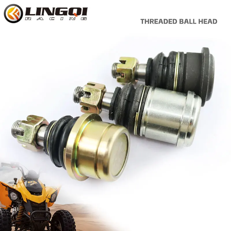 LINGQI Adaptor kepala bola gabungan sepeda motor, kunci lengan Rocker balap untuk ATV Go-kart empat roda suku cadang ATV mobil pantai