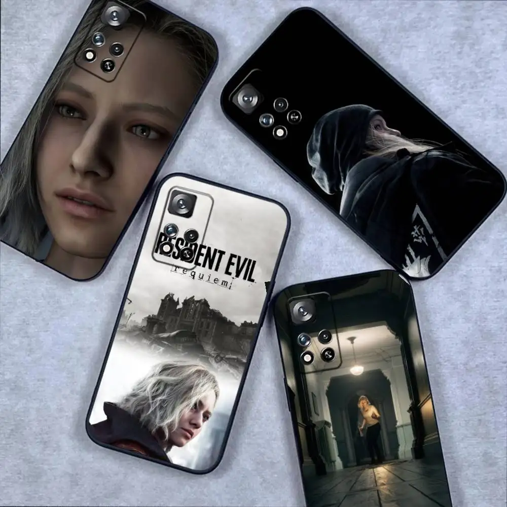 

Resident Evil Requiem Phone Case For Samsung S 25,24,23,22,30,21,10,9,Ultra,Plus,Lite,FE,4,5G Black Soft Case