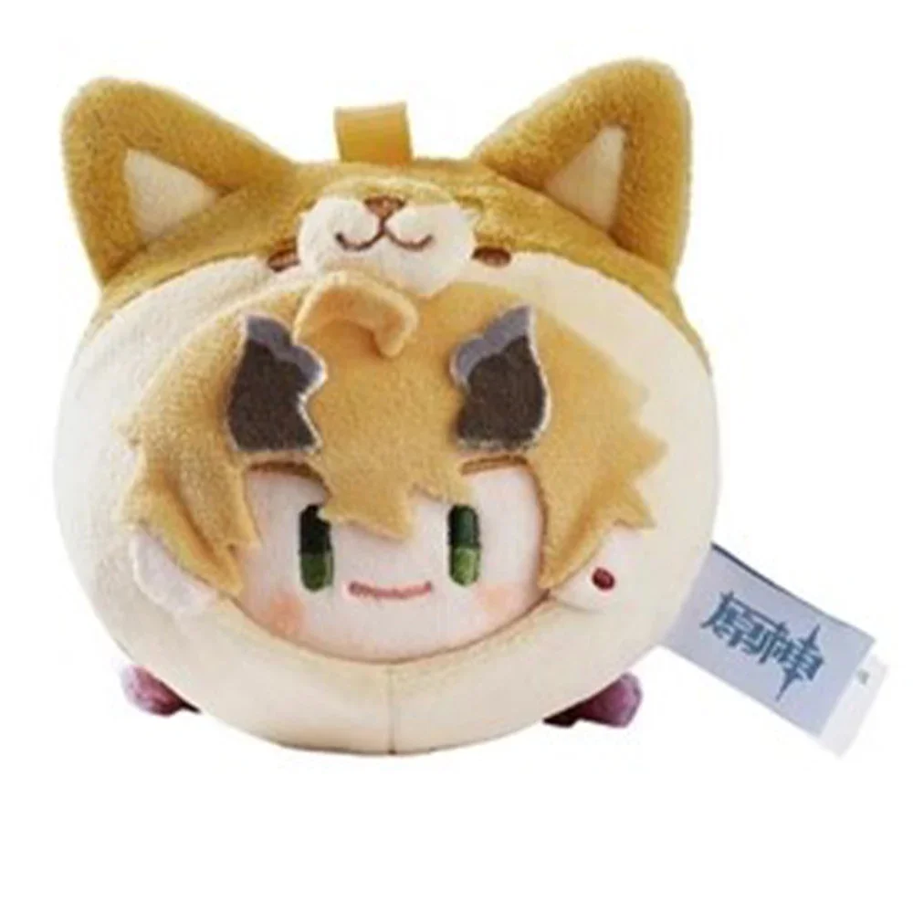 Genshin Impact Yae Miko Cosplay Plüschtiere Cartoon Diluc Ganyu Tartaglia Thoma weiche ausgestopfte Puppe Maskottchen Geburtstag Weihnachts geschenke 10cm