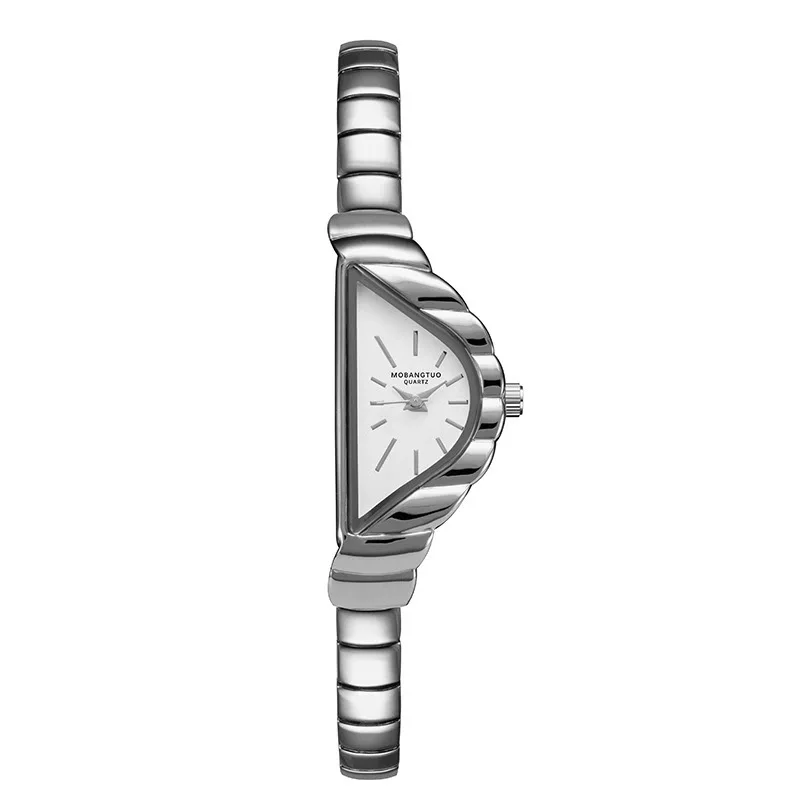 2026 Light Luxury Brand Women Watch Irregular Half circle Triangle Waterproof Ladies Creative Fashion Premium Quartz Clock Watch