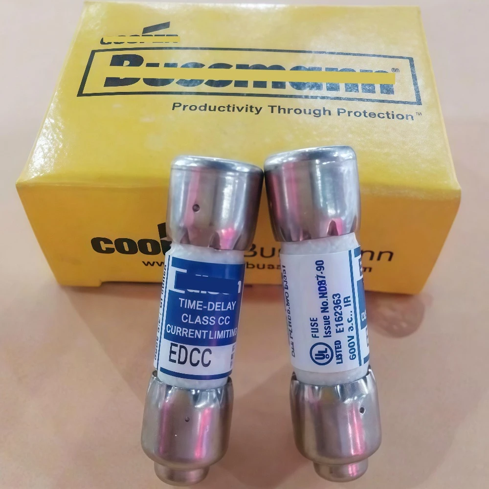 10PCS OEM EDCC‑4 Time‑Delay Fuse 4A 600VAC Class CC Current‑Limiting Fuse