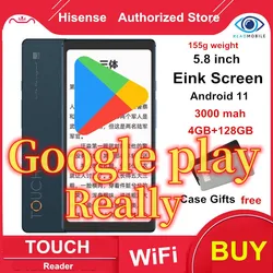 Really Google play Hisense TOUCH/Touch lite  Music Reader Google App 5.84-inch Ink Screen Eye Protection Portable  HiFi 4+128GB