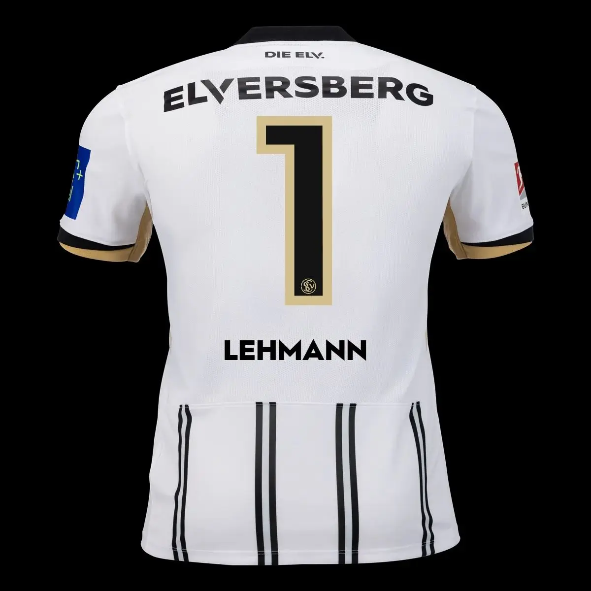 25/26 نمط جديد SV Elversberg المنزل جيرسي الرجال عادية فضفاض التجفيف السريع تنفس تي شيرت رياضي تدريب كرة القدم للجنسين #4