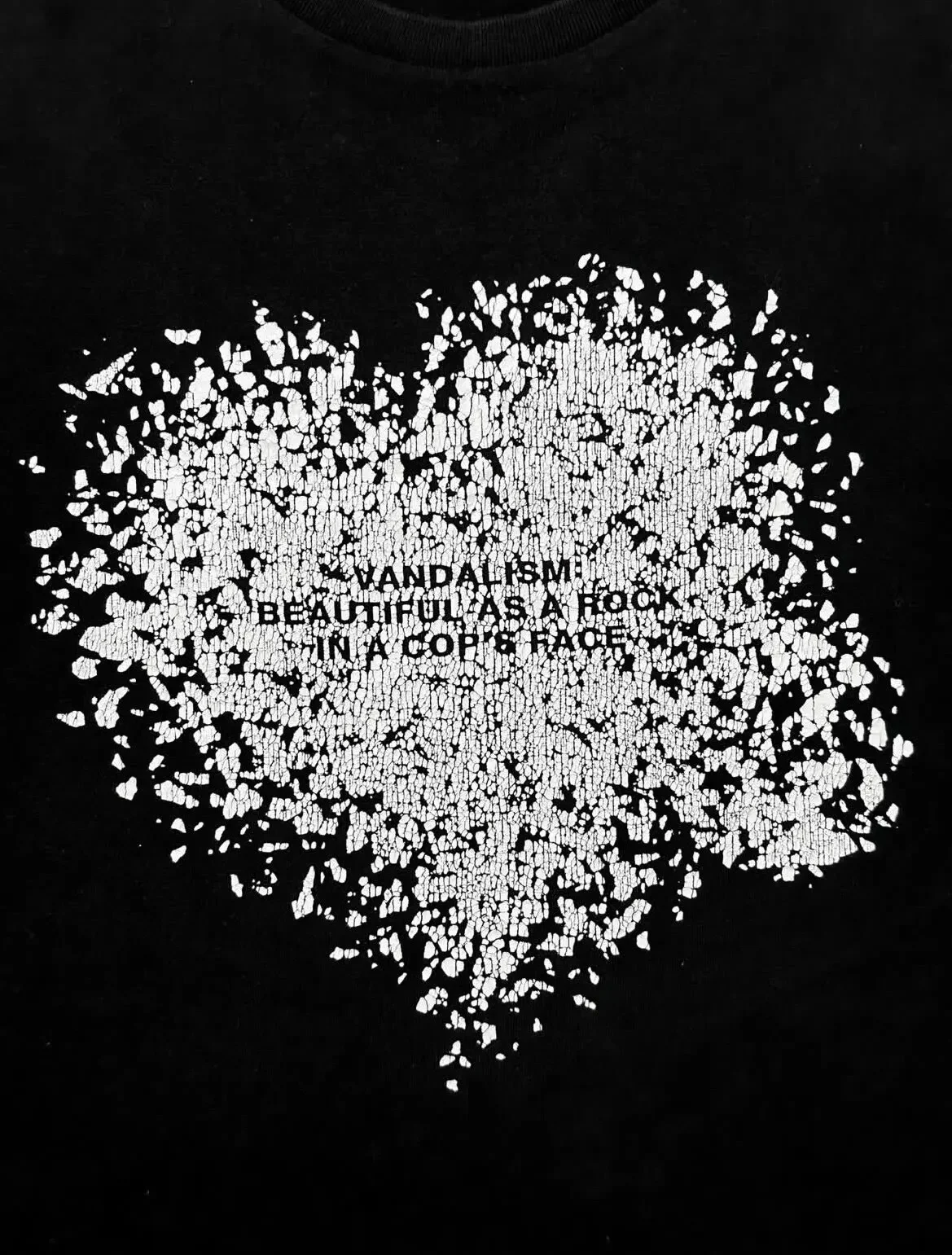 Number (N)ine N9 Crying Heart Vandalism T-Shirt