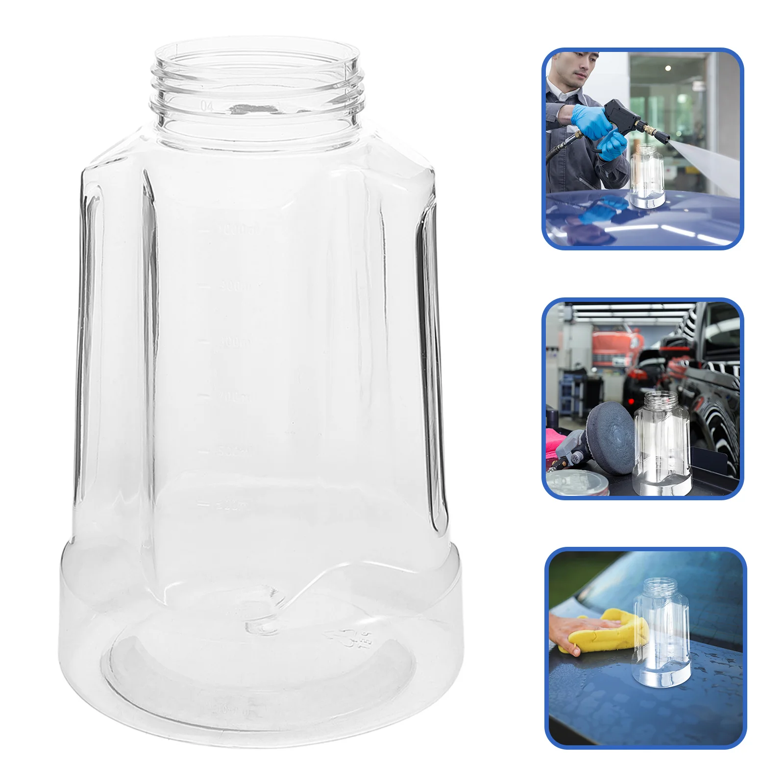 

Car Washing Foam Sprayer 1L Pressure Foam Bottle for Car Wash Garden Hose Pet Bathing Cleaning Accessories Foamer Sprayer