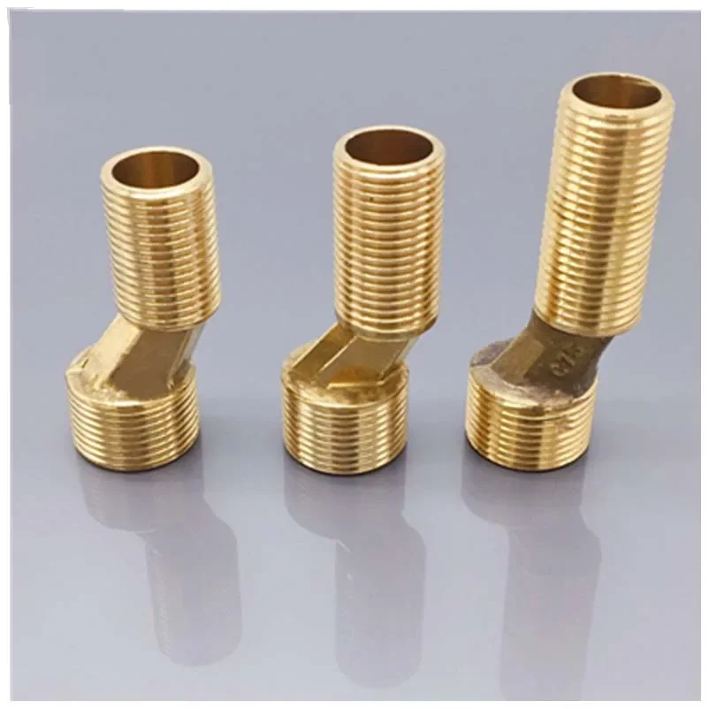 Long Lengthened Eccentric Screw for Bathroom, Copper Corner, Shower Corner Accessories, 60-75