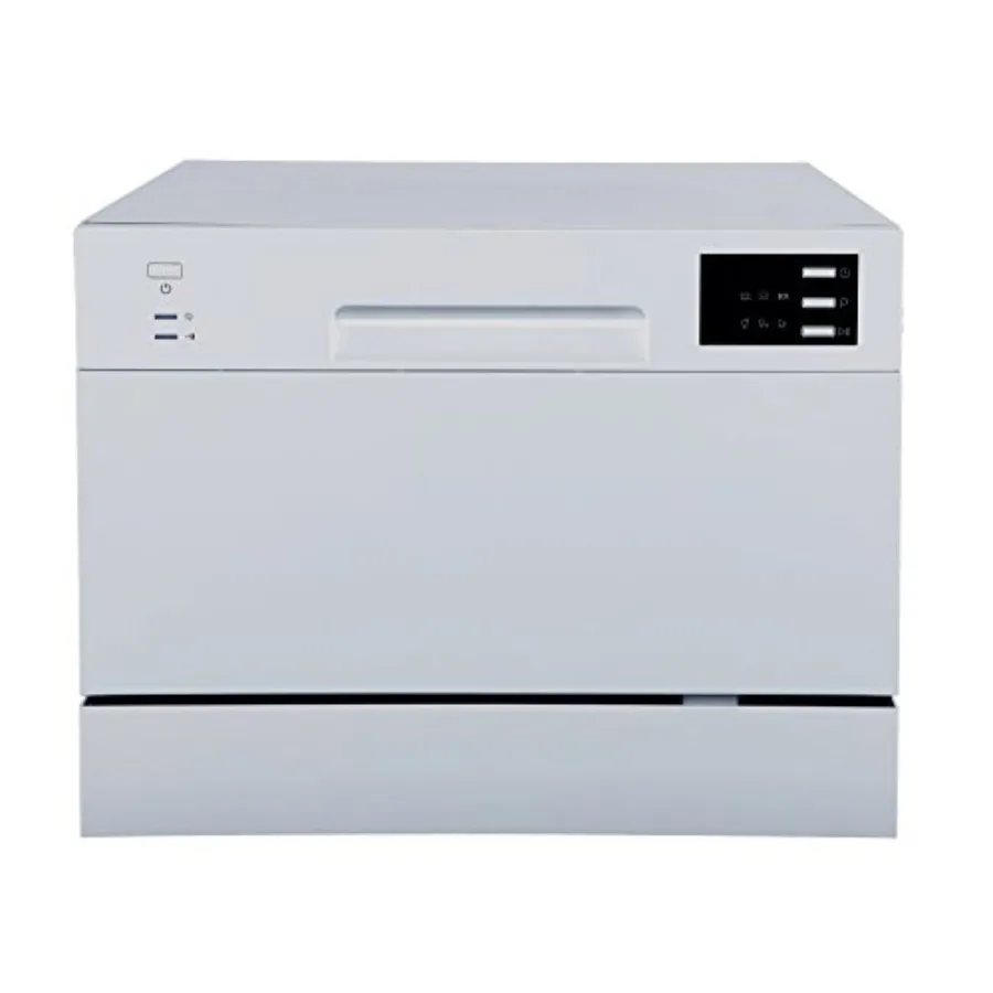 Energy Star certified countertop dishwasher with delay start function and LED display ideal for small kitchens compact spaces a