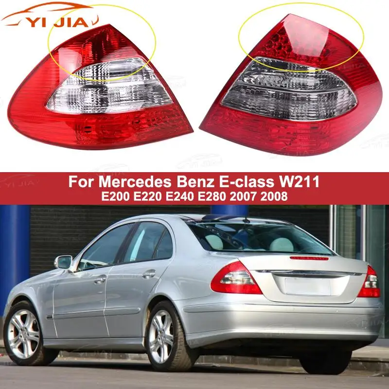 For Mercedes Benz W211 E200 E220 E240 E280 2007 2008 LED Rear Tail Light Turn Signal Rear LED Taillight Assembly Car Accessories