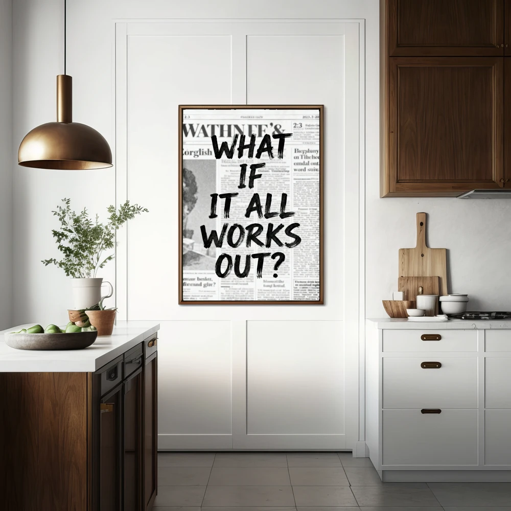 빈티지 아돌프 모든 것이 잘 끝나면 어떨까요? 포스터와 - Home Office What Is It 리뷰 및 가격
