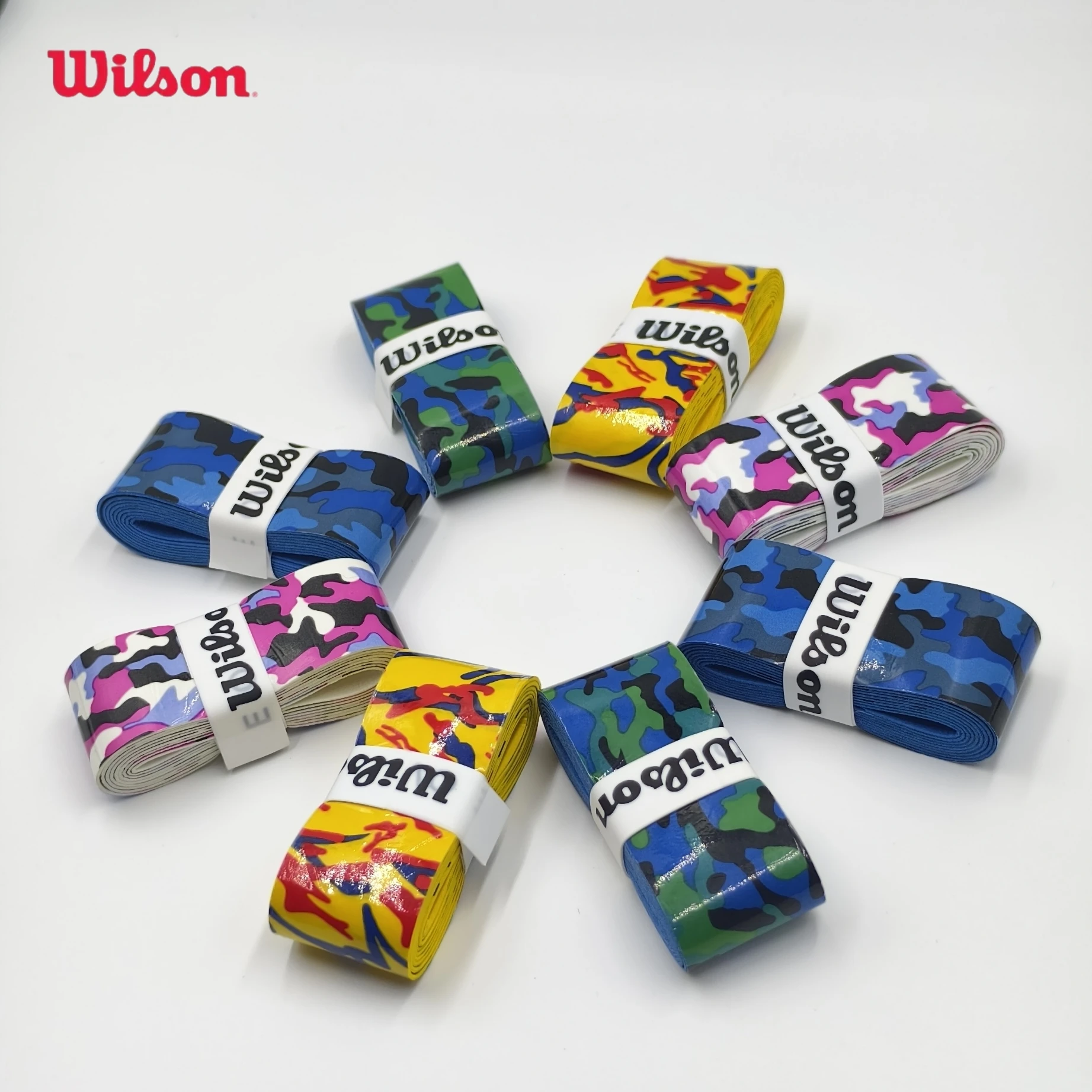 Wilson-Fita De Raquete De Tênis, Sweatband, Vara De Pesca, Badminton Clube, Antis, 12, 24, 48, 72 Peças