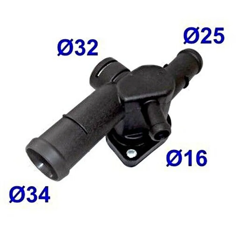 

Car Coolant Flange Cooling Water Pipe Flange 06A121132R For A3 For Skoda Octavia For VW Golf Jetta Beetle Parts