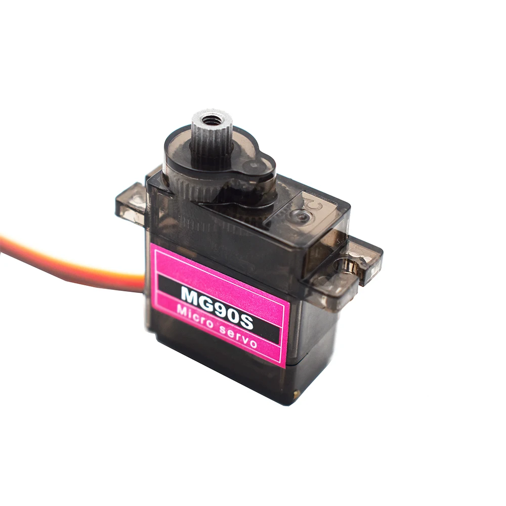 Todos os micro mini servos do metal, versão atualizada, engrenagem de alumínio para aviões RC, carro de asa fixa e robô do barco, SG90, MG90S, 9g