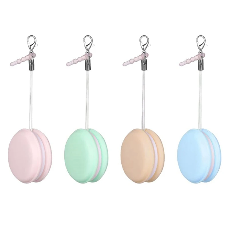 Macaron Mobile Phone Screen Cleaner Wiper Screen Brush Cleaning Brush With Decorative Mobile Phone Key Pendant