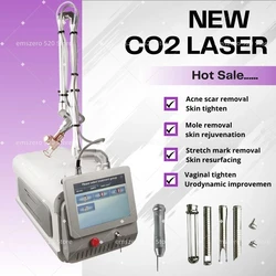 Machine laser fractionnée portable pour peau, laser CO2 professionnel, peau optimiste