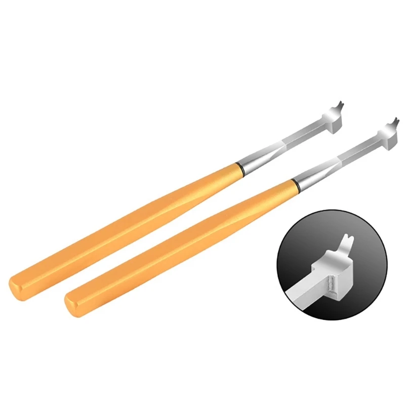 Pack of 2 High Strength Alloy Watch Hand Removal Tool Suitable for Accurate Second&Minutes Hand Disassembly Maintenance