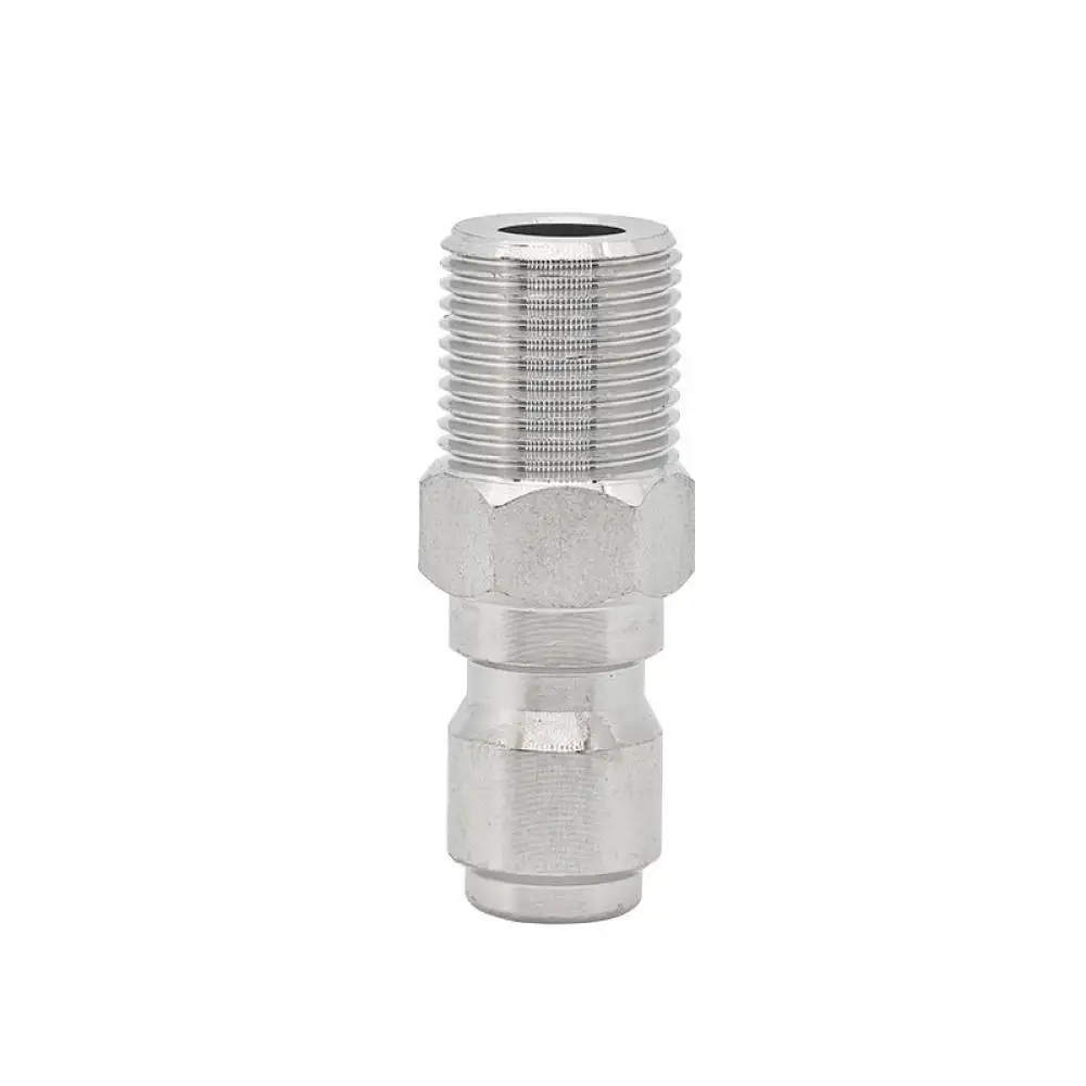 Pressure Washer Hose Quick Connect Adapter Stainless Steel M22 M14 Thread Fitting For Car Wash Water Pipe Applicator Spare Part