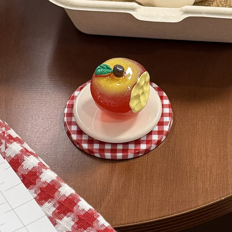 

3D-магнитный держатель для телефона Apple (имитация) с кольцом-подставкой для iPhone 17/16/15 Pro/Pro Max