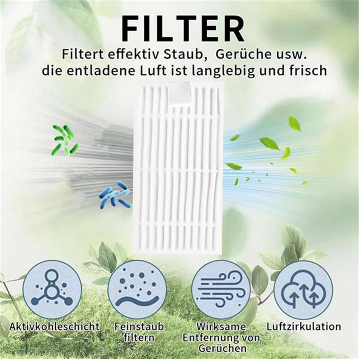 사이드 브러시 헤파 필터, Ilife V5 X5, 팬더 X500, ECOVACS CR120 X600 진공 청소기 교체 부품, 14 개