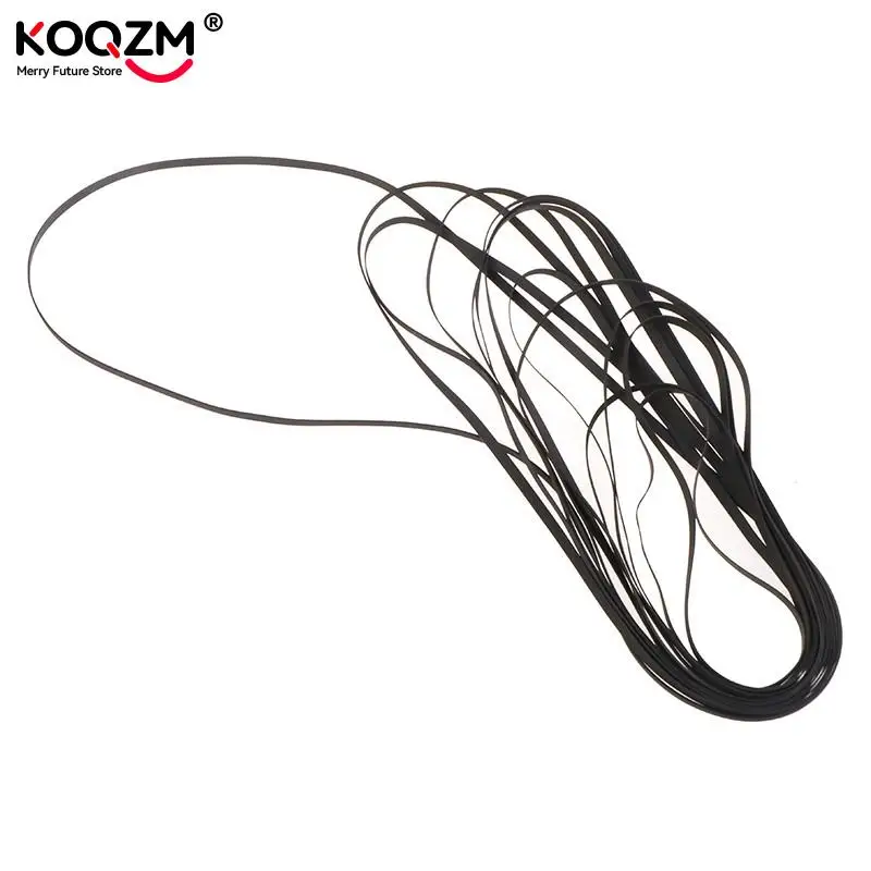 1pc Drive Belt Rubber Turntable Transmission Strap 5mm 4mm Replacement Accessories Phono Tape CD