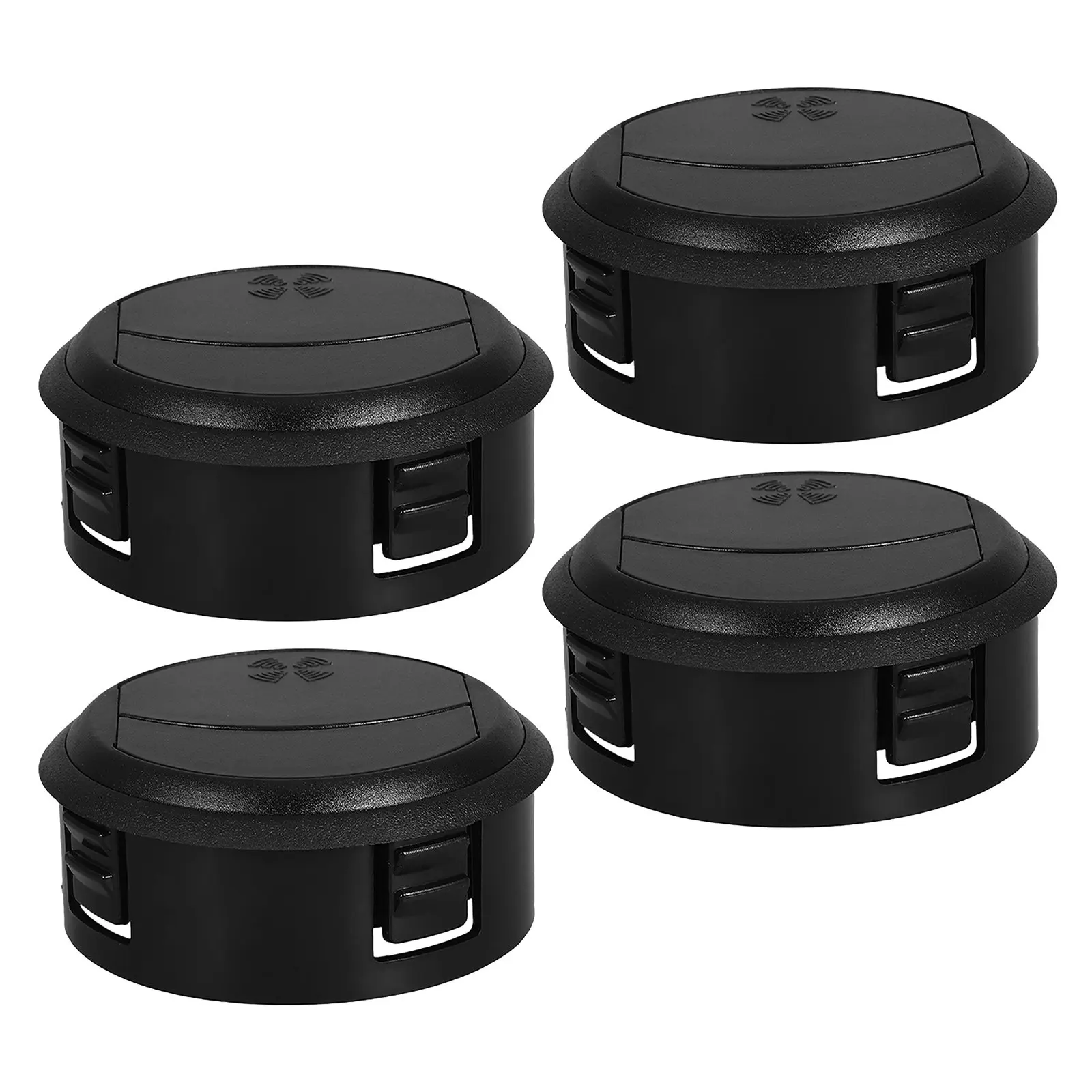 

4Pcs Dashboard Air Conditioning Vents Replacement for Rv Car Yacht Adjustable Airflow Direction Ac Vent Outlet Cover Space