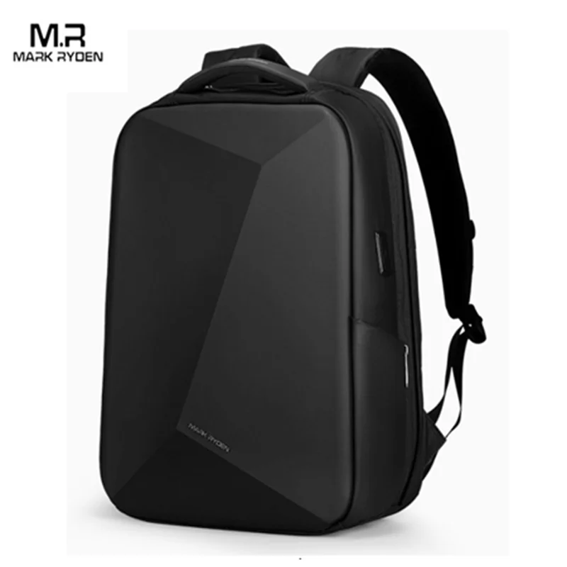 Mark Ryden Men Backpack Business Expandable Multifunctional Anti-theft Waterproof Laptop Backpacks Hard Shell USB Charging Bag