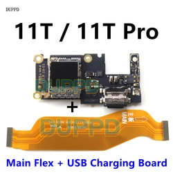 USB Charging Port Dock Board Connector Main Motherboard Sim Card Tray Holder Flex Cable For Xiao Mi 11T Pro 11TPro