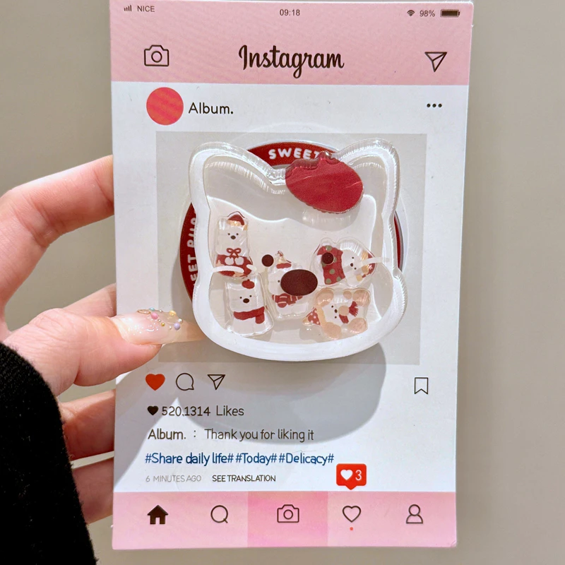 

Western highland animals For Magsafe Magnetic Phone Grip Tok Griptok Stand For iPhone Funny Foldable Wireless Charging Holder