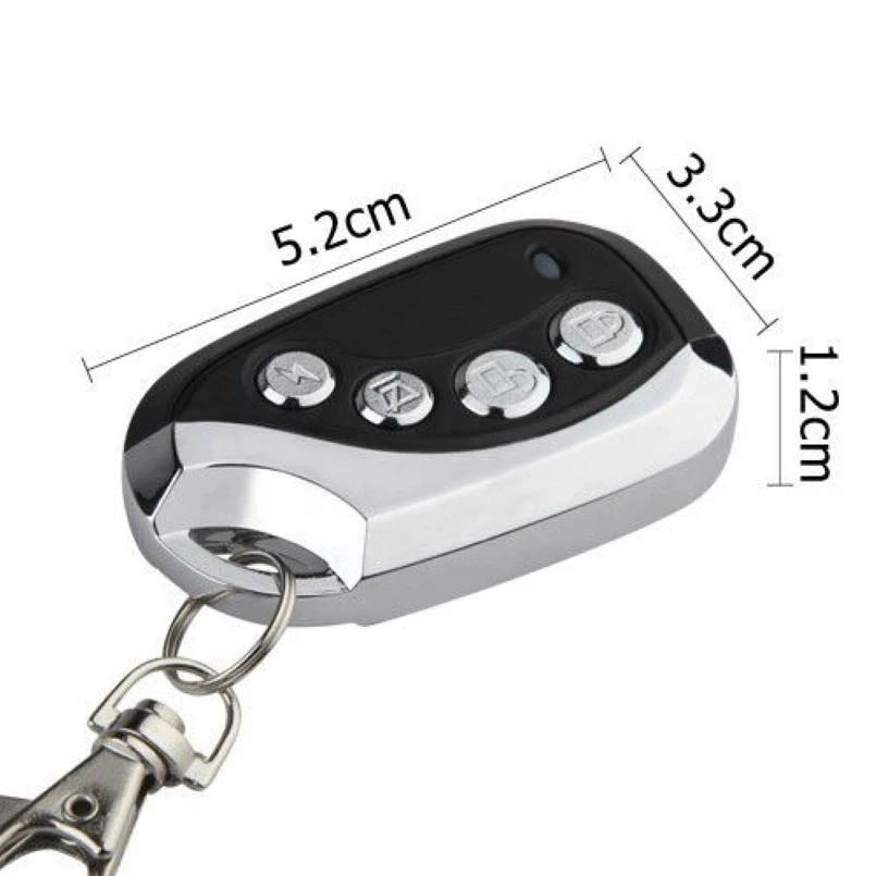 Controle Remoto Fob para Ditec GOL4 e PHOX4, Substituição Self Learning, 433,92 MHz