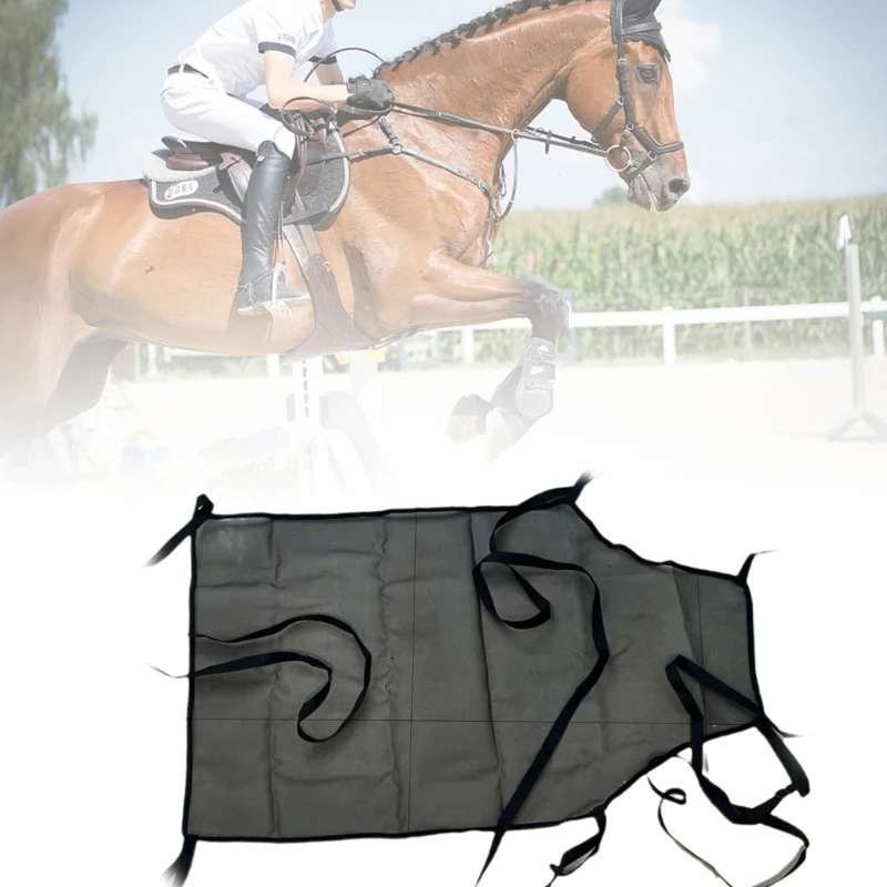 Horse Belly Wrap Abdomen Protective Cover Horse Belly Guard Protective Net Apron