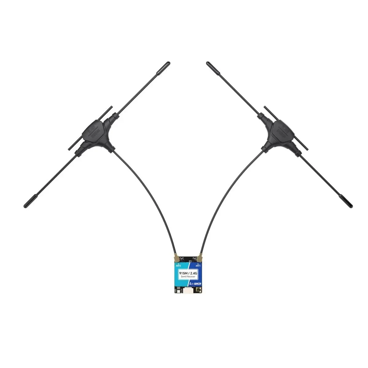 

GEPRC GemX - ELRS 915 МГц 2,4G Gemini Xrossband Приемник Двухдиапазонный встроенный TCXO