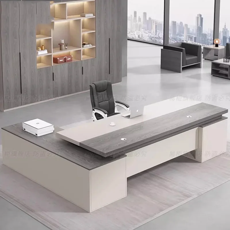 Estetica scrivania da ufficio nordica conferenza studio carino in piedi scrivania da ufficio in legno design espositore Mesa Ordenador mobili da salotto