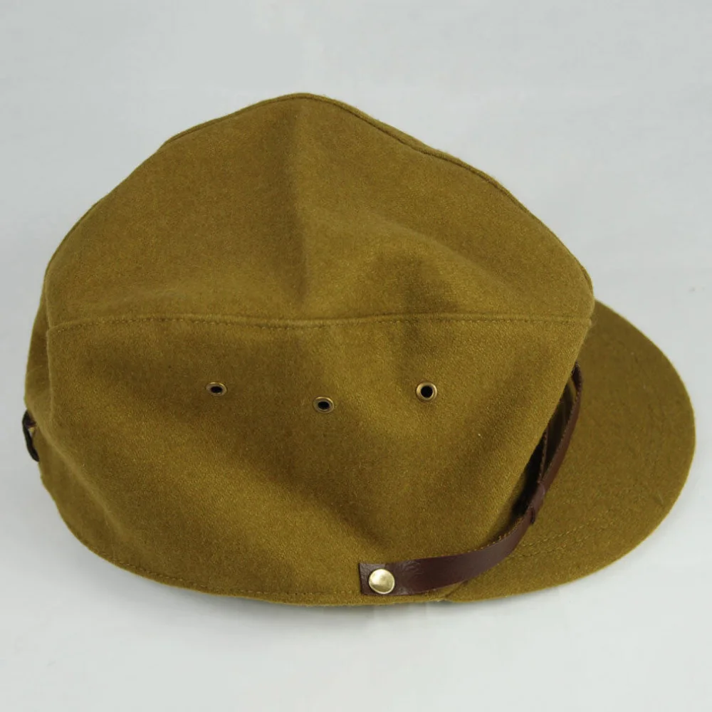 Gorra de lana de campo de oficial IJA del ejército japonés de la Segunda Guerra Mundial
