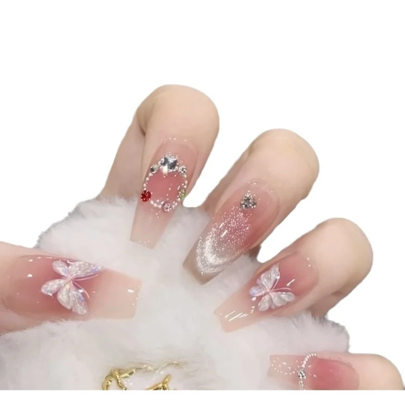 

Pure handmade phototherapy, wearing nail return, reusing nail patch removable