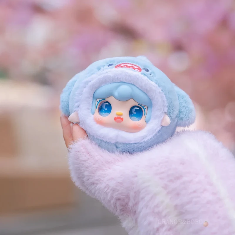Cute Yooki V6 Ocean Baby Series Vinyl Plush Blind Box Bag Pendant Doll Decoration Keychain Collect Toy Mystery Box Birthday Gift view 3