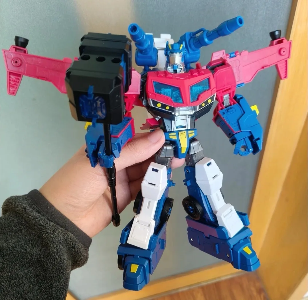 Wyprzedaż TW1036 Zabawka Transformująca się w Model 08, Animowana Wersja OP, Robot Kapitan do Konserwacji Kolumn, Figurki Akcji Wóz Strażacki