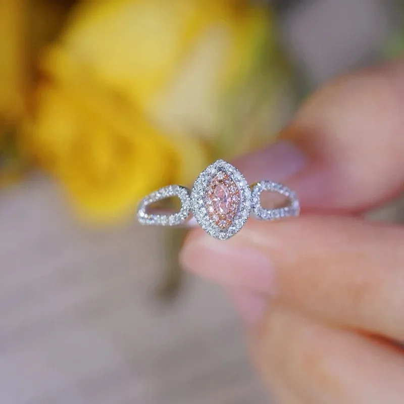 Exquisite and Romantic Authentic S925 Angel Wings Women's Versatile Commuting Ring