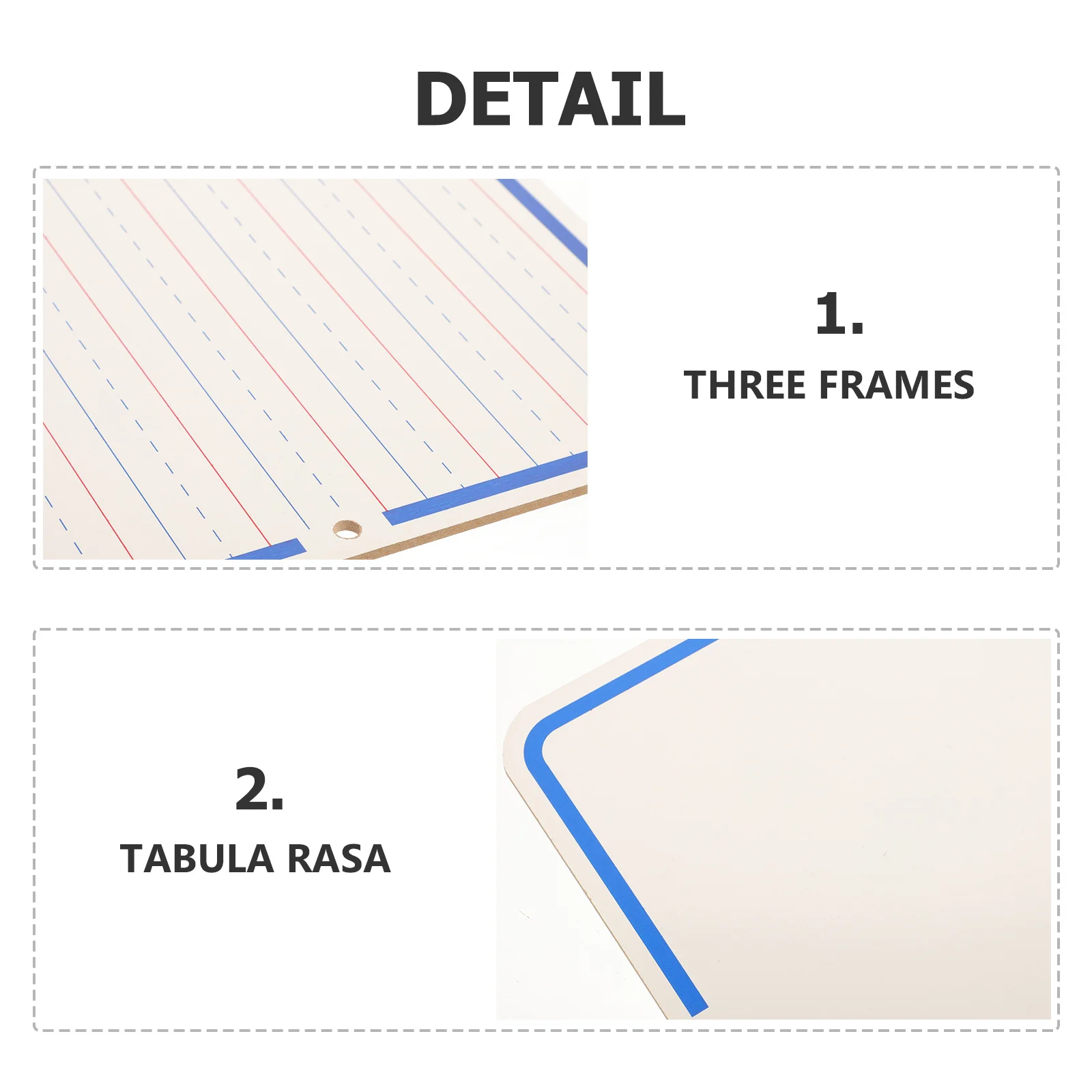 سبورة بيضاء تعليمية صغيرة للمراهقين، أنشطة كتابة الرسم، أداة تعليمية إبداعية، سبورة بيضاء مع خطوط #4