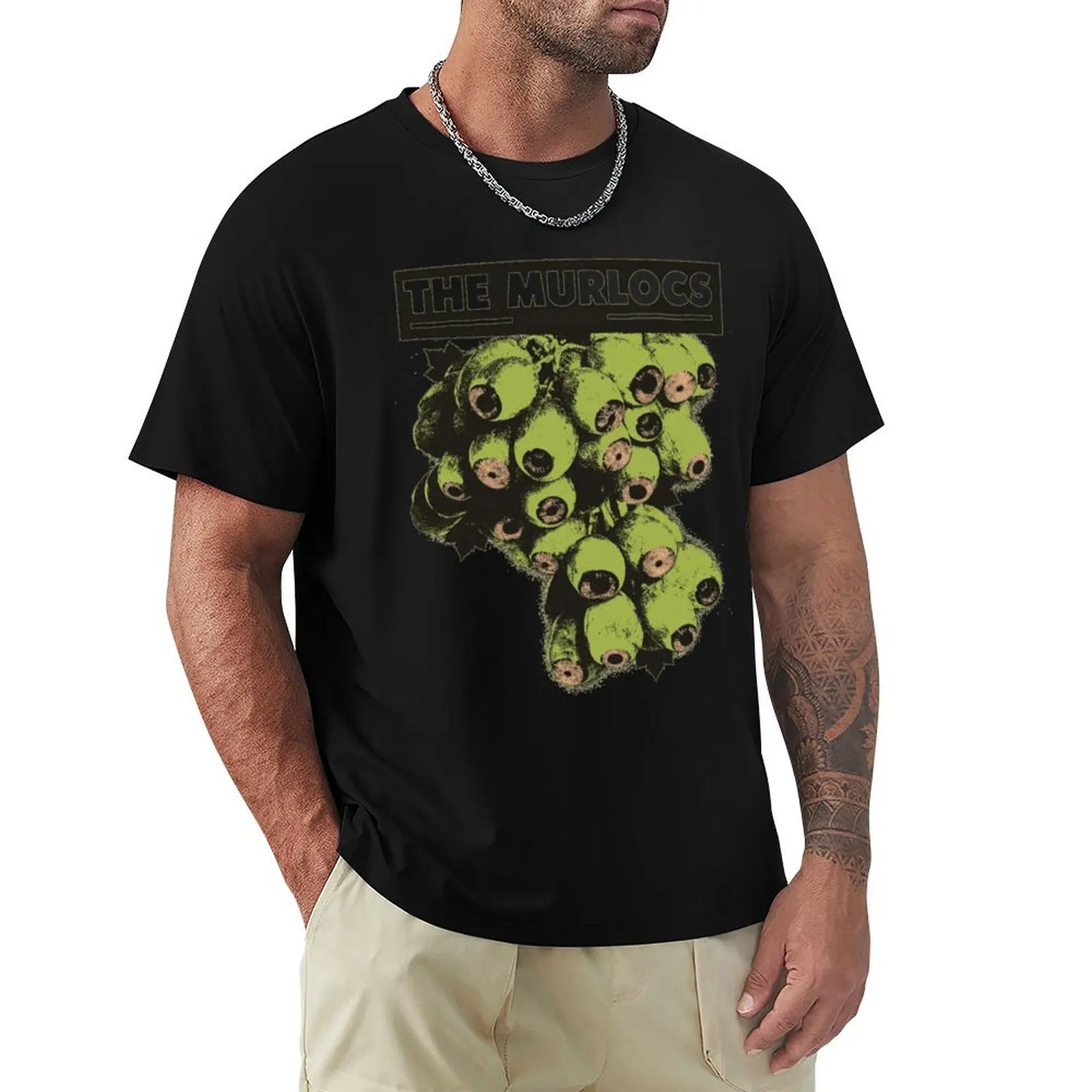

THE MURLOCS T-Shirt Basic Lightweight Short Sleeve Tee