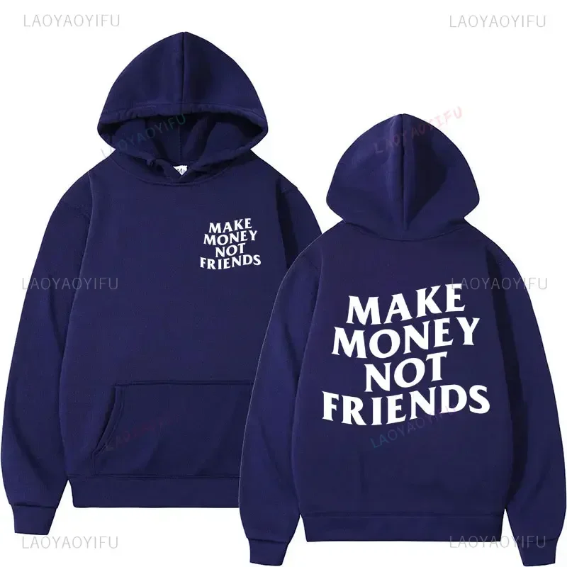 Funny Need Money Letter Print Long Sleeve Hoodie Fashion Design Couples Casual Streetwear Hoodies Men's Women's Sweatshirt