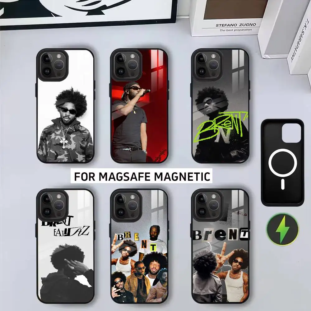 

Cool Singer B-Brent F-Faiyaz-BF Phone Case For iPhone17,16,15,14,13,12,11 Plus,Pro Magnetic with Magsafe Wireless Charging