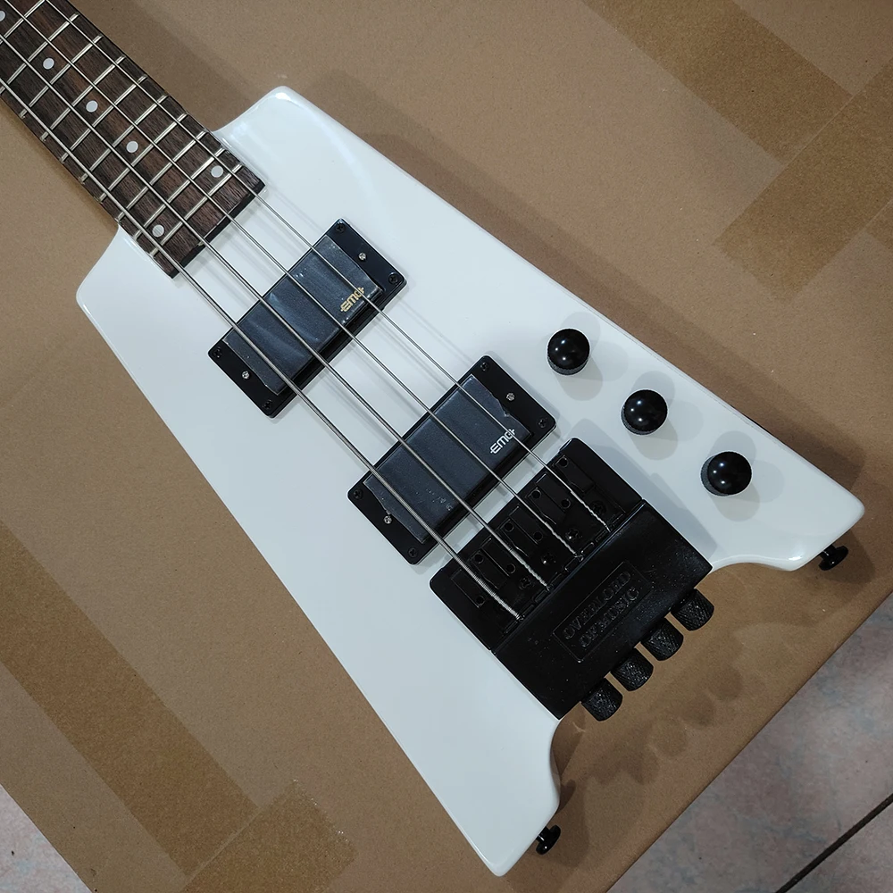 White Headless BASS in stock, need more pictures Contact seller, in stock, fast shipping, fast shipping